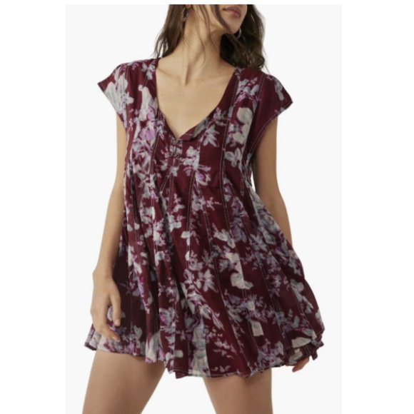 NWT Free People Sully Babydoll Dress Women's Size M - Picture 2 of 15